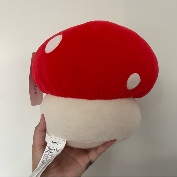 Miniso Red Mushroom Plush - Picture 2 of 2